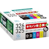 Amazon.co.jp: エコリカ キヤノン BCI-326+325/5MP対応リサイクル